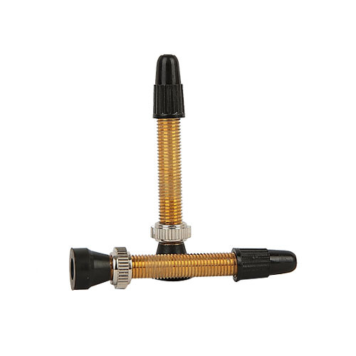 34mm Round Bottom Brass Tubeless Presta Valve Stem