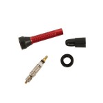 Red Tubeless Valve with Removable Core