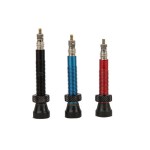 Round Base Aluminium Tubeless Valves in Different Lengths and Colors