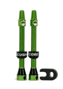Cushcore tubeless tire insert foam valve
